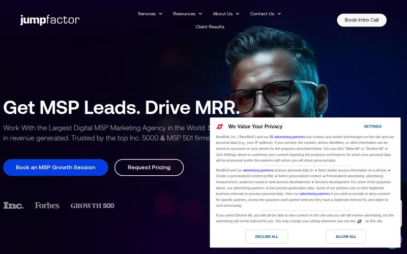 Jumpfactor Homepage